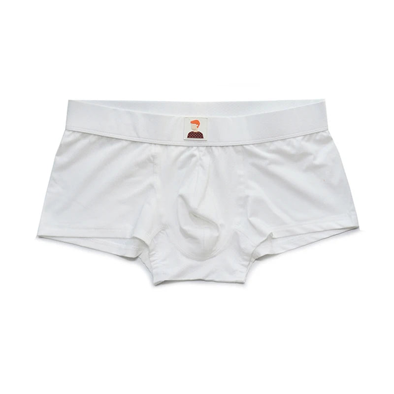 a sexy man in white Fruity Boy Boxers - pridevoyageshop.com - gay men’s thongs, boxers, briefs and jockstraps