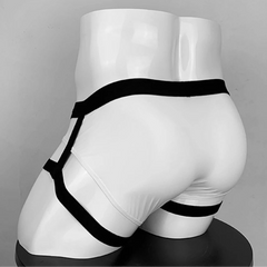 white Men’s Garter Jock Briefs - pridevoyageshop.com - gay men’s thongs, boxers, briefs and jockstraps