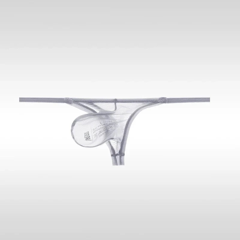 white Men’s Raw & Ravishing Sheer Thong - pridevoyageshop.com - gay men’s thongs, boxers, briefs and jockstraps