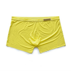 yellow DM Breathless Super Thin Boxer Briefs - pridevoyageshop.com - gay men’s thongs, boxers, briefs and jockstraps