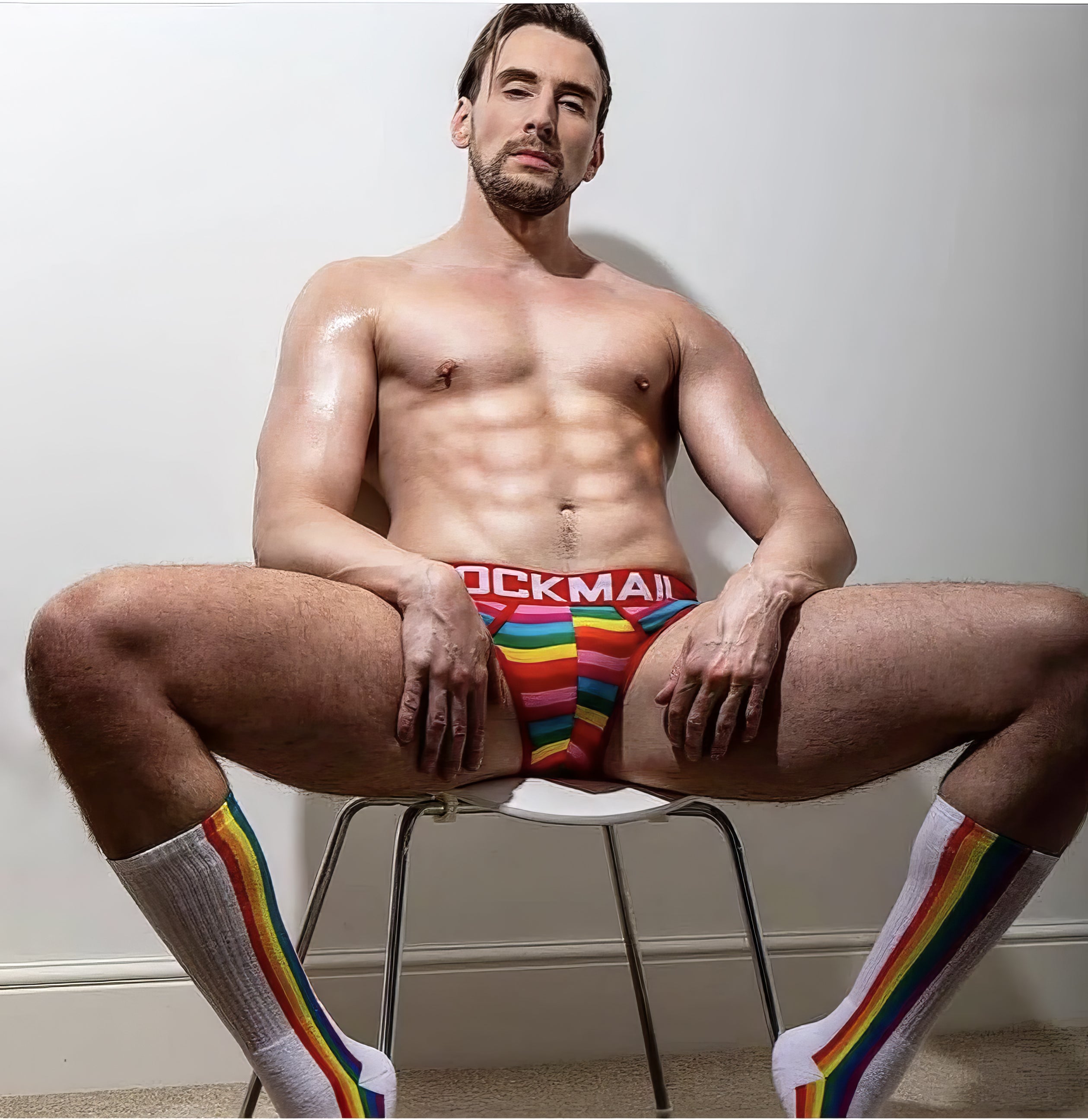 a hot gay man in sexy gay underwear-PrideVoyageshop