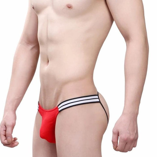 hot man in red Gay Jockstraps: Strapless Jockstrap & Gay Men Jockstraps- pridevoyageshop.com - gay men’s underwear and swimwear