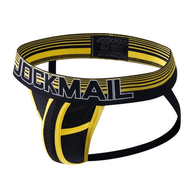 yellow Gay Jockstrap: Gym Jockstrap & Workout Jockstrap- pridevoyageshop.com - gay men’s underwear and swimwear