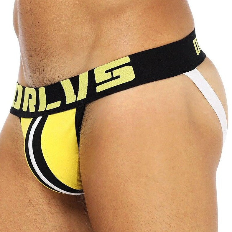 yellow Gay Jockstrap: Designer Jock Strap & Daddy's Jockstrap- pridevoyageshop.com - gay men’s underwear and swimwear