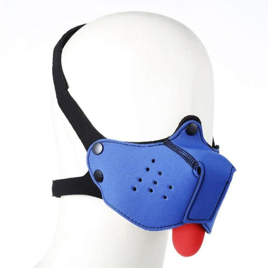 blue Loyal Puppy Hood - pridevoyageshop.com - gay men’s puppy play gear, lingerie, fishnet and fetish wear