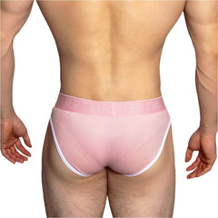 a hot man in black DM Mesh Master Briefs - pridevoyageshop.com - gay men’s thongs, boxers, briefs and jockstraps