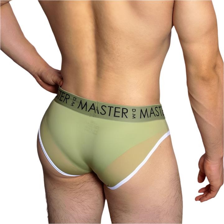 a hot man in green DM Mesh Master Briefs - pridevoyageshop.com - gay men’s thongs, boxers, briefs and jockstraps