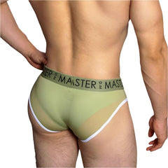 a hot man in green DM Mesh Master Briefs - pridevoyageshop.com - gay men’s thongs, boxers, briefs and jockstraps