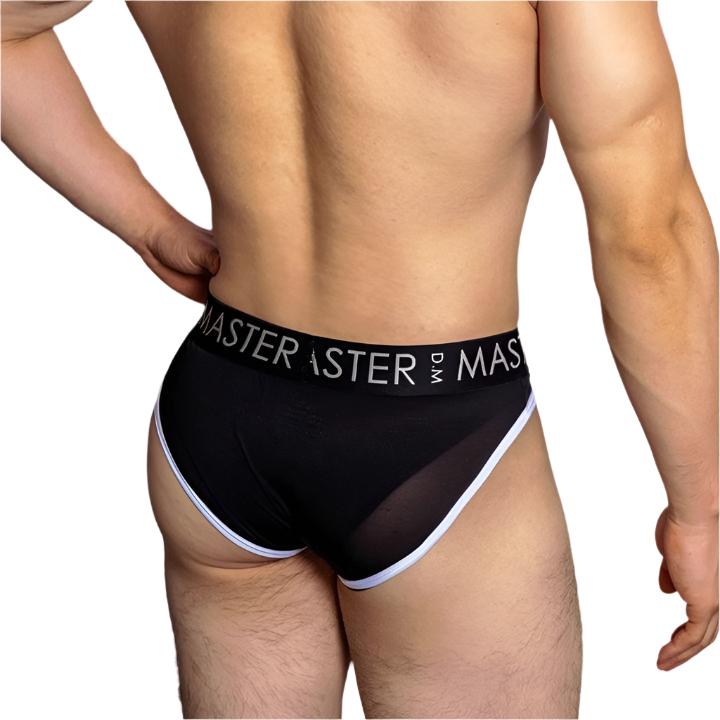 a hot man in black DM Mesh Master Briefs - pridevoyageshop.com - gay men’s thongs, boxers, briefs and jockstraps