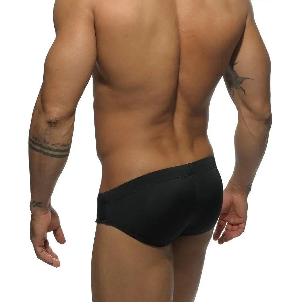 Neon Green + Black Gay Men's Racing Swim Briefs - pridevoyageshop.com - gay men’s underwear and swimwear