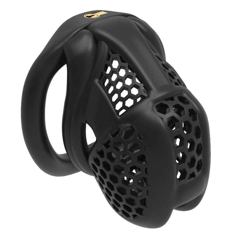 Black Begging Hive Chastity Cage from Pridevoyageshop