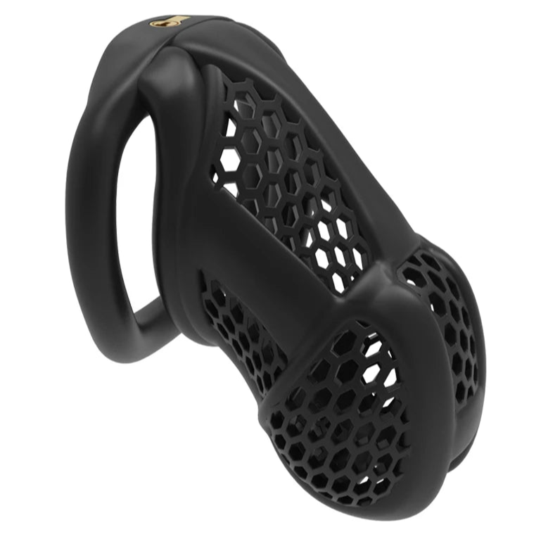 Black Begging Hive Chastity Cage from Pridevoyageshop