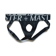 Black DM Men’s Master Cock Ring Jockstrap - pridevoyageshop.com - gay men’s thongs, boxers, briefs and jockstraps
