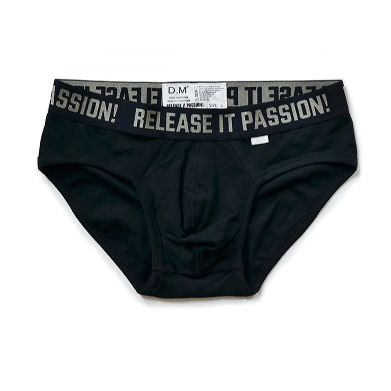 Black DM Men’s Release It Passion Classic Pouch Brief - pridevoyageshop.com - gay men’s thongs, boxers, briefs and jockstraps