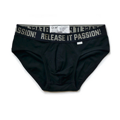 Black DM Men’s Release It Passion Classic Pouch Brief - pridevoyageshop.com - gay men’s thongs, boxers, briefs and jockstraps