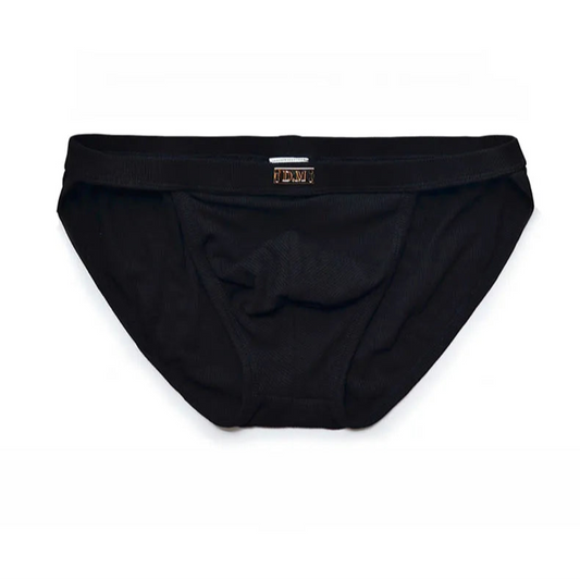Black Men’s Big Bulge Pouch Minimal Brief - pridevoyageshop.com - gay men’s thongs, boxers, briefs and jockstraps