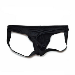 Black Men’s D.M. Fun Star Jockstrap - pridevoyageshop.com - gay men’s thongs, boxers, briefs and jockstraps