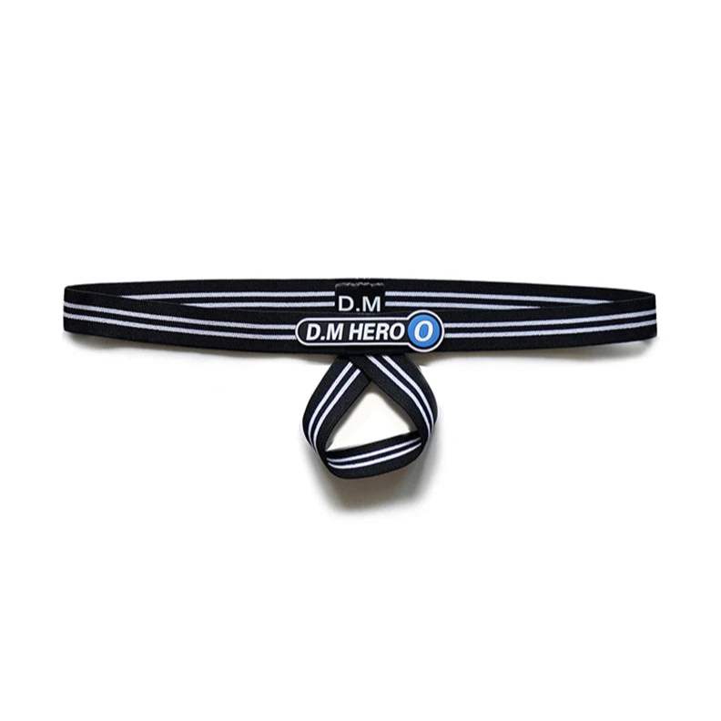 Black Men’s D.M. Hero Cock Ring Thong - pridevoyageshop.com - gay men’s thongs, boxers, briefs and jockstraps