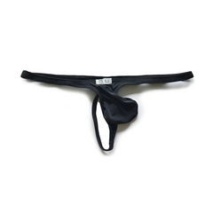 Black Men’s D.M. Pouch Thong - pridevoyageshop.com - gay men’s thongs, boxers, briefs and jockstraps