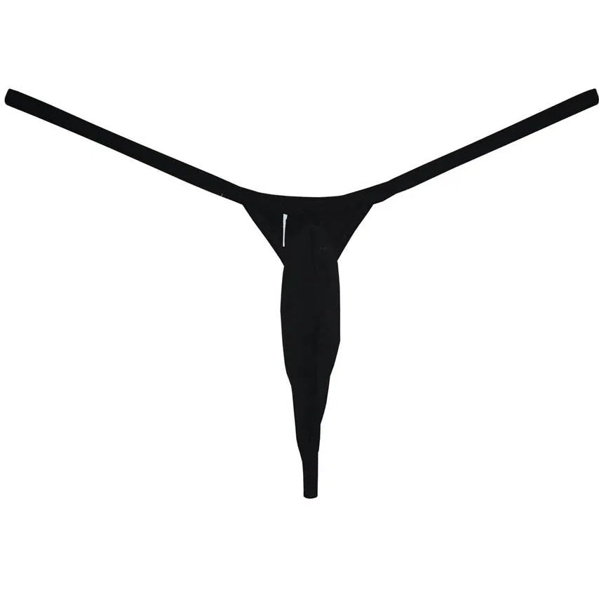 Black Men’s Micro Grip Thong - pridevoyageshop.com - gay men’s thongs, boxers, briefs and jockstraps