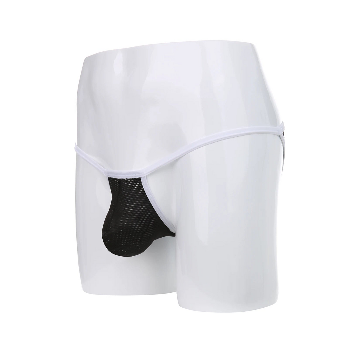 Black Men’s Net Bait Mesh Briefs - pridevoyageshop.com - gay men’s thongs, boxers, briefs and jockstraps