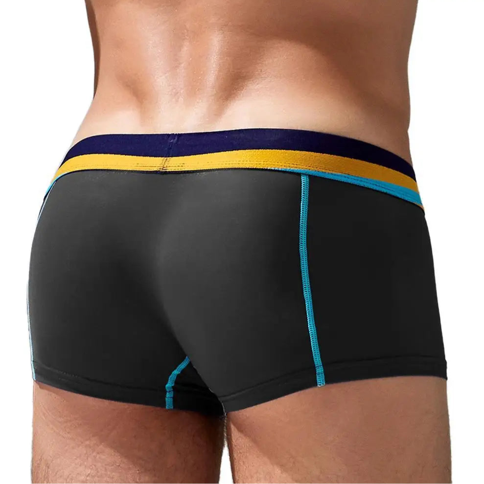 Black SEOBEAN Spectrum Boxer Briefs - pridevoyageshop.com - gay men’s thongs, boxers, briefs and jockstraps