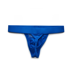 Blue DM Men’s Uniform Patch Thong - pridevoyageshop.com - gay men’s thongs, boxers, briefs and jockstraps