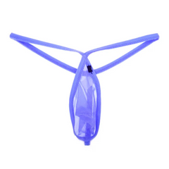 Blue Men’s Alpha Power Sheer Sizzle T-String - pridevoyageshop.com - gay men’s thongs, boxers, briefs and jockstraps
