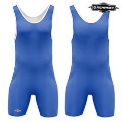 Blue Men's Dominant Wrestling Singlet from Pridevoyageshop