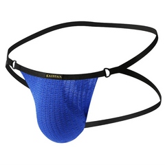 Blue Men’s Freed Crochet Jockstrap - pridevoyageshop.com - gay men’s thongs, boxers, briefs and jockstraps