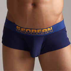 Blue SOBEAN Soft Cage Boxer Briefs - pridevoyageshop.com - gay men’s thongs, boxers, briefs and jockstraps