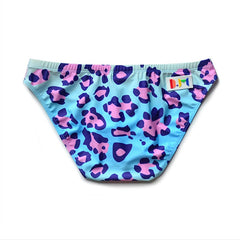 DM Men’s Cattitude Swim Briefs - pridevoyageshop.com - gay men’s sexy swim briefs, trunks, board shorts, and bikinis