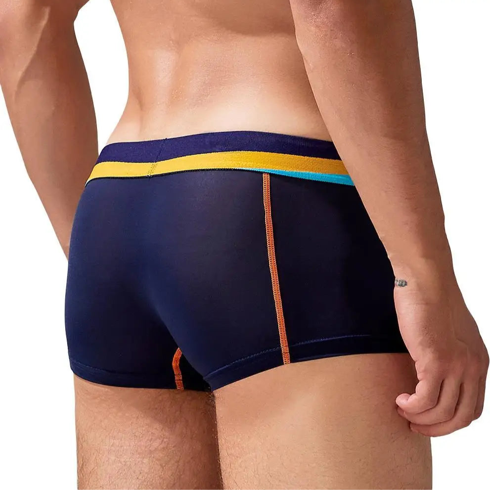 Dark blue SEOBEAN Spectrum Boxer Briefs - pridevoyageshop.com - gay men’s thongs, boxers, briefs and jockstraps