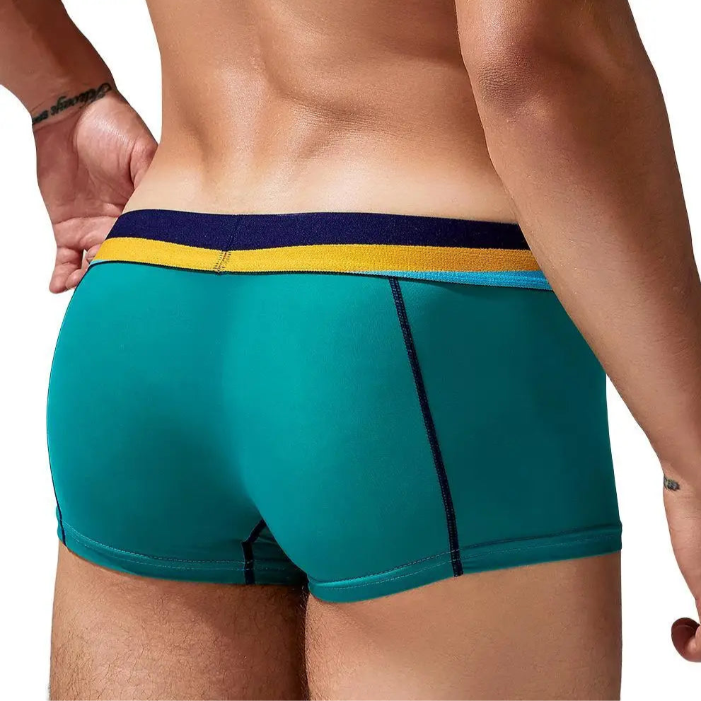 Dark green SEOBEAN Spectrum Boxer Briefs - pridevoyageshop.com - gay men’s thongs, boxers, briefs and jockstraps