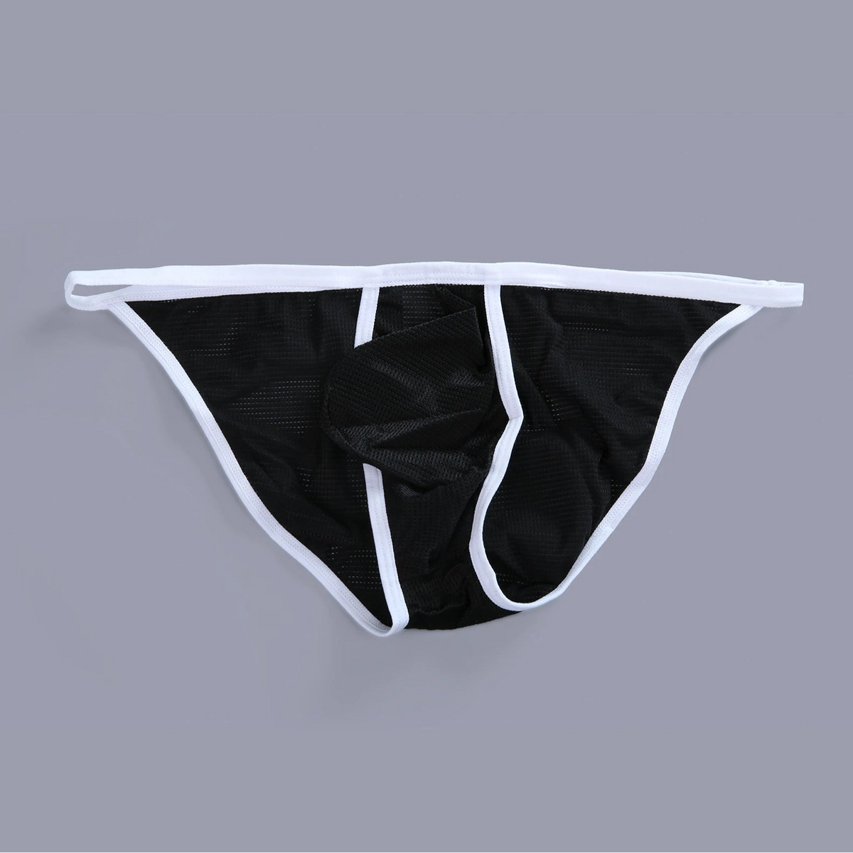 Details of Black Men’s Net Bait Mesh Briefs - pridevoyageshop.com - gay men’s thongs, boxers, briefs and jockstraps