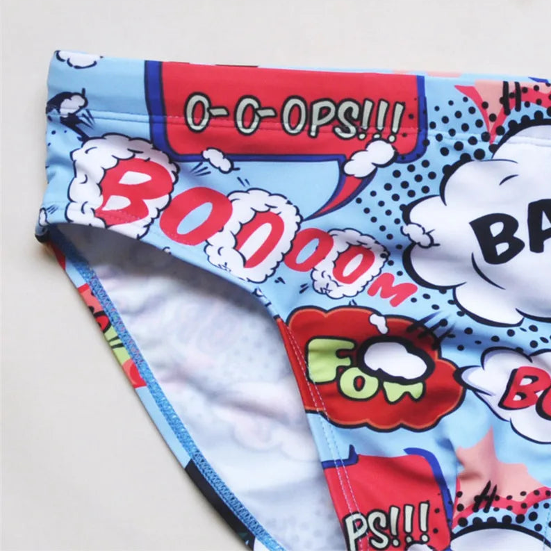Details of Men’s Bang Me Swim Briefs with pad - pridevoyageshop.com - gay men’s sexy swim briefs, trunks, board shorts, and bikinis