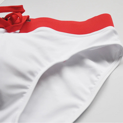 Details of Men’s Clean Line Hookup Swim Briefs - pridevoyageshop.com - gay men’s sexy swim briefs, trunks, board shorts, and bikinis