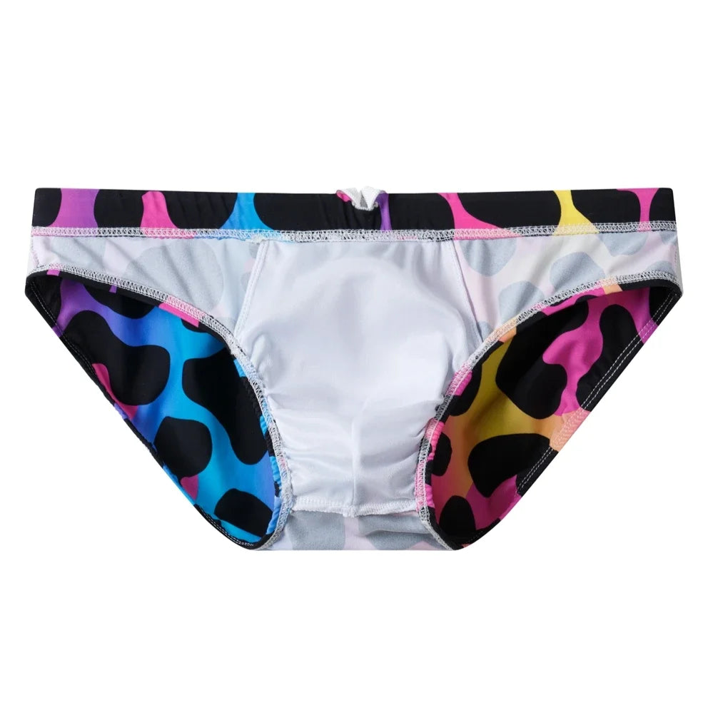 Details of Men’s Savage Sunset Swim Briefs with Pad - pridevoyageshop.com - gay men’s sexy swim briefs, trunks, board shorts, and bikinis