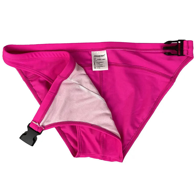Details of Men’s Strip Me Down Swim Briefs - pridevoyageshop.com - gay men’s sexy swim briefs, trunks, board shorts, and bikinis