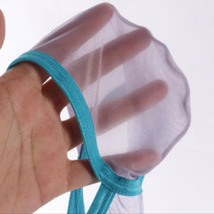Details of Men’s Two-Tone Cutout See Through Bikini Briefs - pridevoyageshop.com - gay men’s thongs, boxers, briefs and jockstraps