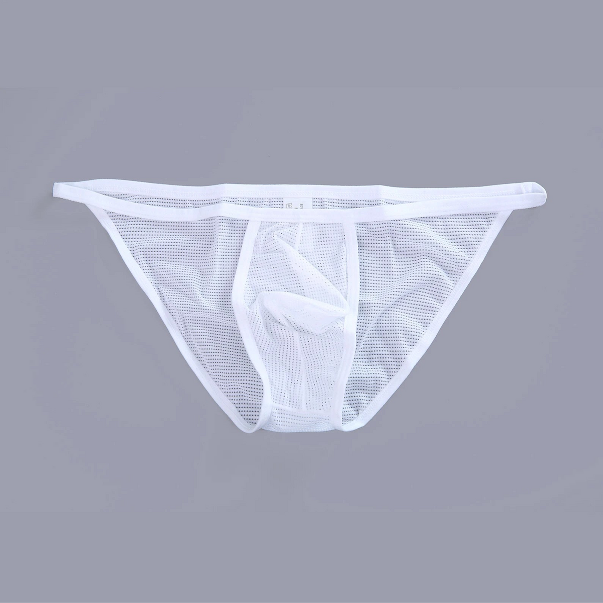 Details of White Men’s Net Bait Mesh Briefs - pridevoyageshop.com - gay men’s thongs, boxers, briefs and jockstraps