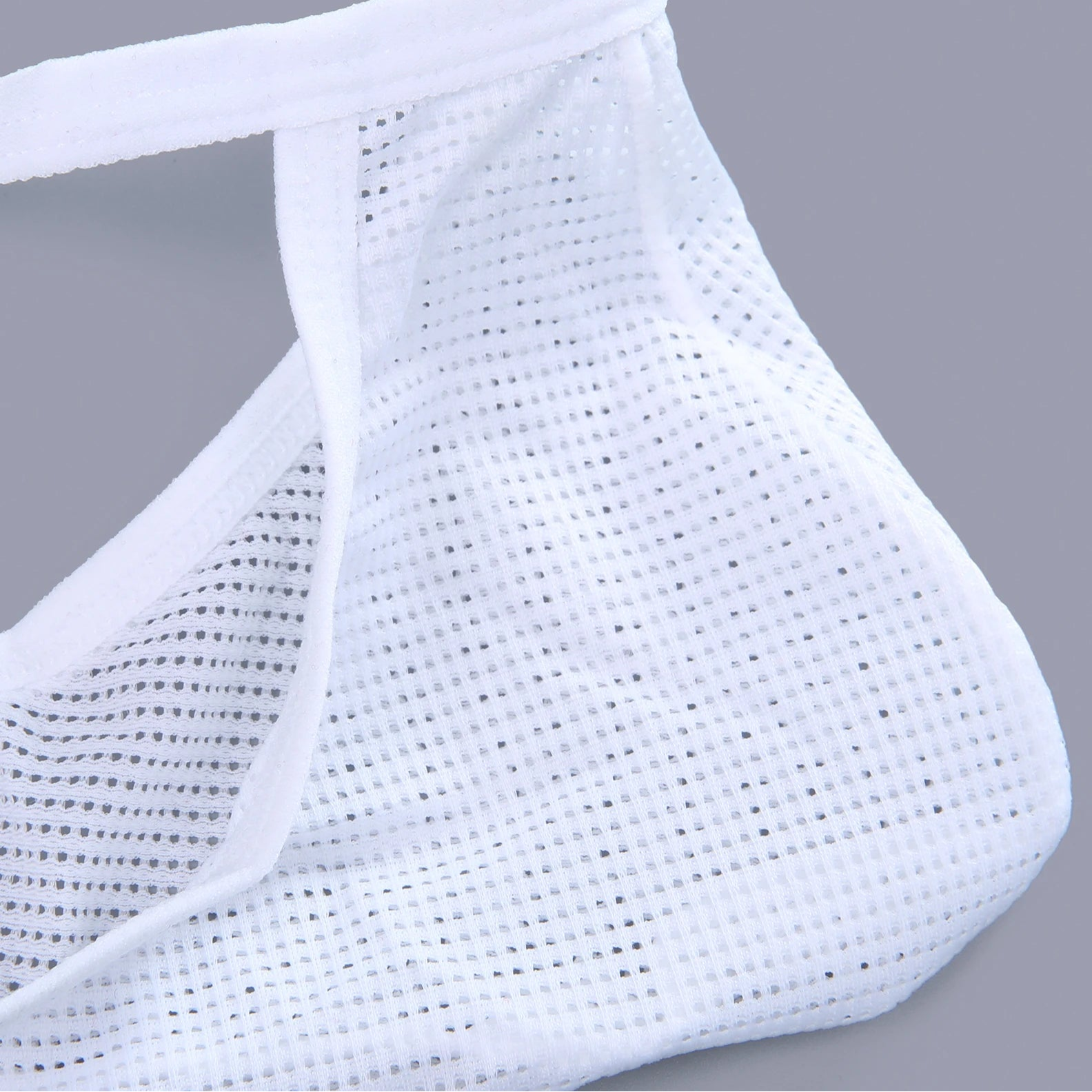 Details of White Men’s Net Bait Mesh Briefs - pridevoyageshop.com - gay men’s thongs, boxers, briefs and jockstraps