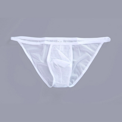 Details of White Men’s Net Bait Mesh Briefs - pridevoyageshop.com - gay men’s thongs, boxers, briefs and jockstraps