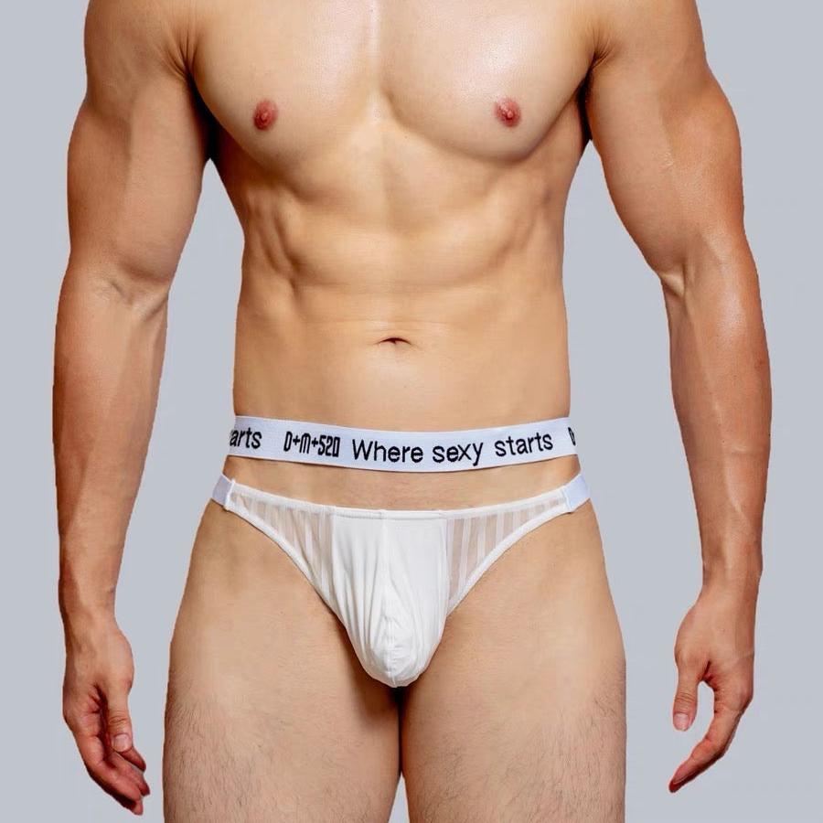 a hot man in white DM Starting to Get Sexy Briefs - pridevoyageshop.com - gay men’s thongs, boxers, briefs and jockstraps