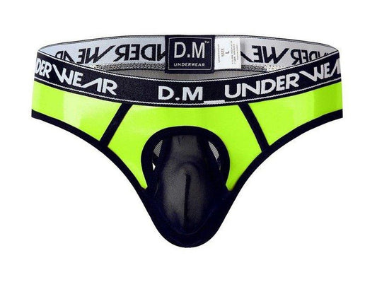 green DM Kinky Mesh Secret Thongs | Gay Men Underwear- pridevoyageshop.com - gay men’s underwear and swimwear