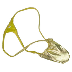 Gold Men’s Metallic Dazzle Thong - pridevoyageshop.com - gay men’s thongs, boxers, briefs and jockstraps