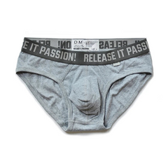 Gray DM Men’s Release It Passion Classic Pouch Brief - pridevoyageshop.com - gay men’s thongs, boxers, briefs and jockstraps