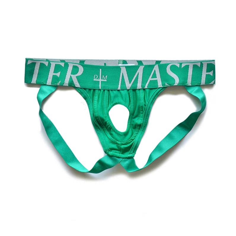 Green DM Men’s Master Cock Ring Jockstrap - pridevoyageshop.com - gay men’s thongs, boxers, briefs and jockstraps