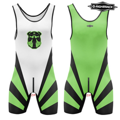 Green Flash Puppy Wrestling Singlet – Zipper Edition from Pridevoyageshop