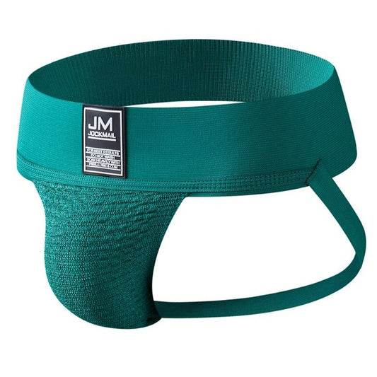 green Gay Jockstrap: Jockstrap Pouch & Gay Athletic Supporter